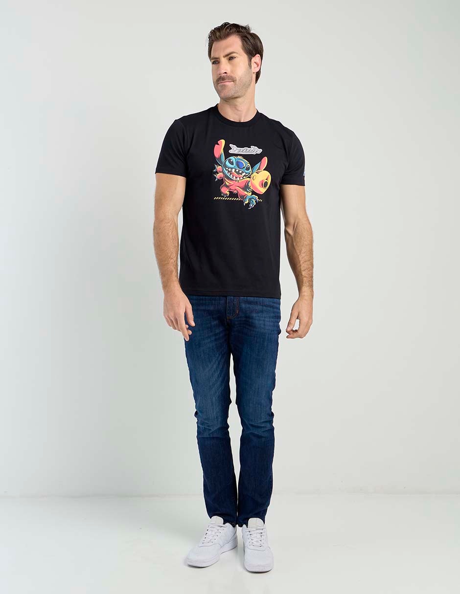 Playera Stitch cuello redondo para hombre 3