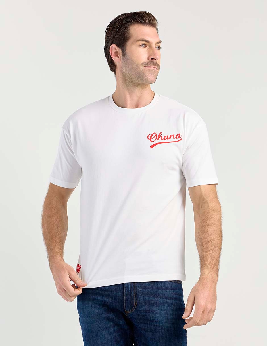 Playera Stitch cuello redondo para hombre 1
