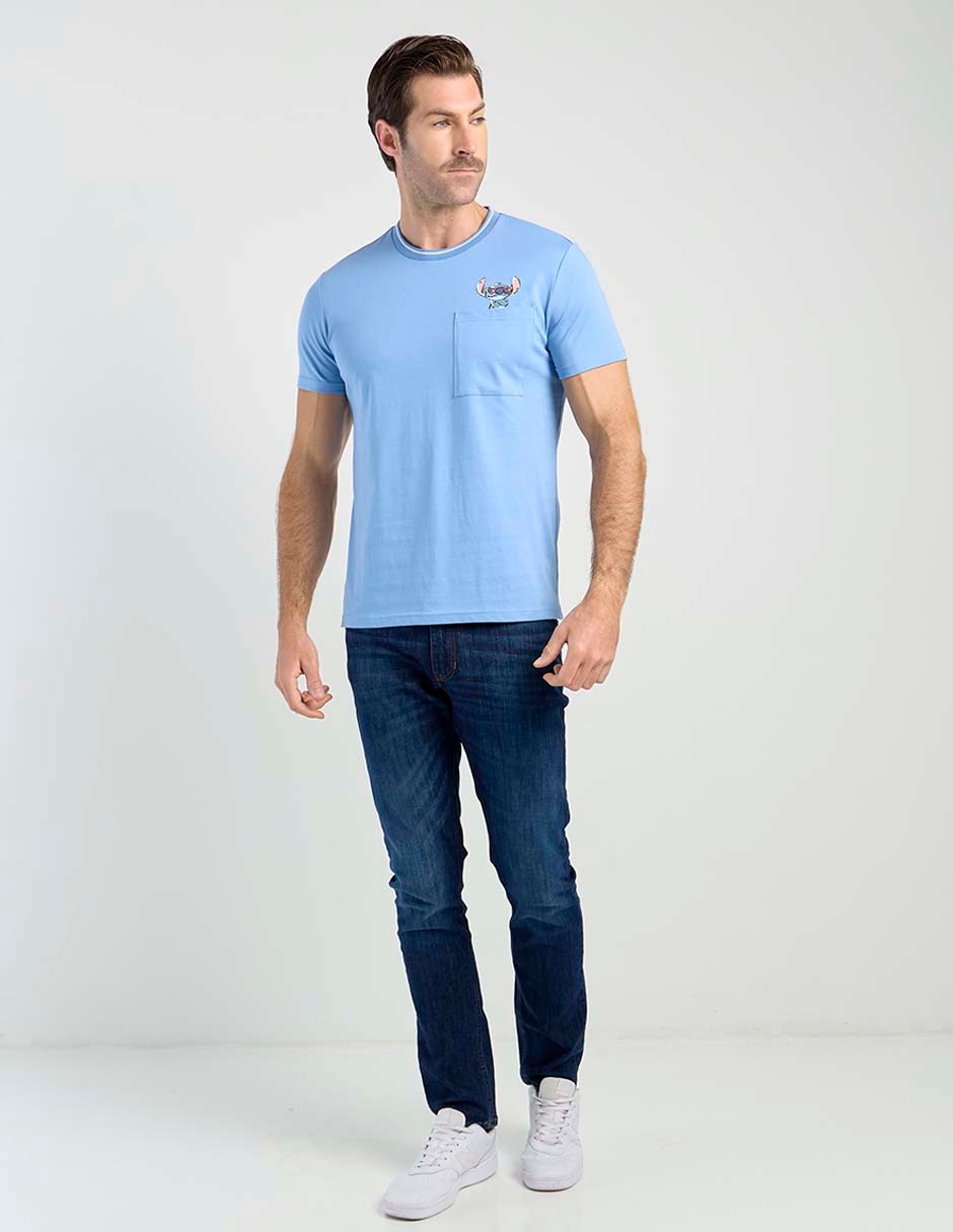 Playera Stitch cuello redondo para hombre 3
