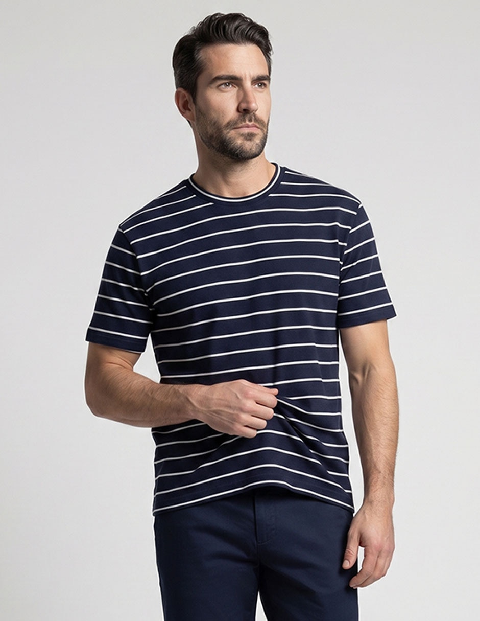 Playera cuello redondo para hombre Playera cuello redondo para hombre