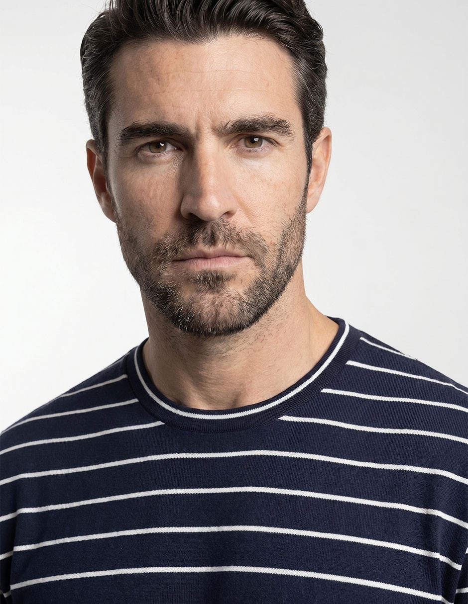 Playera cuello redondo para hombre 3