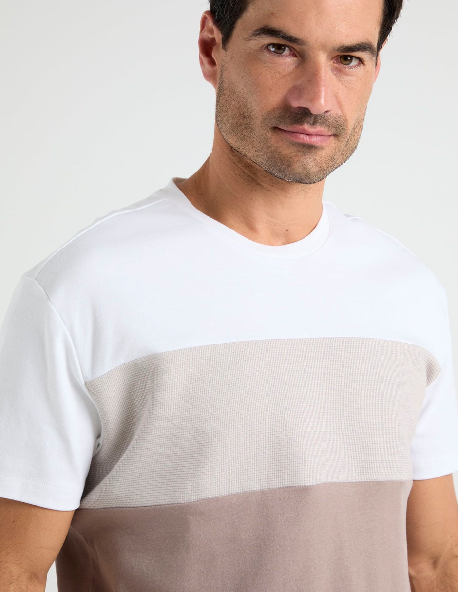 Playera Weekend cuello redondo para hombre