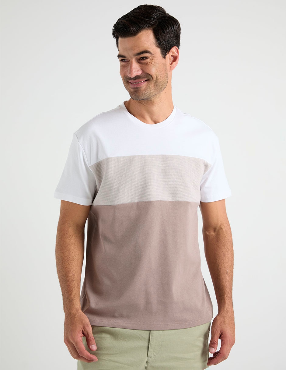 Playera cuello redondo para hombre Playera cuello redondo para hombre