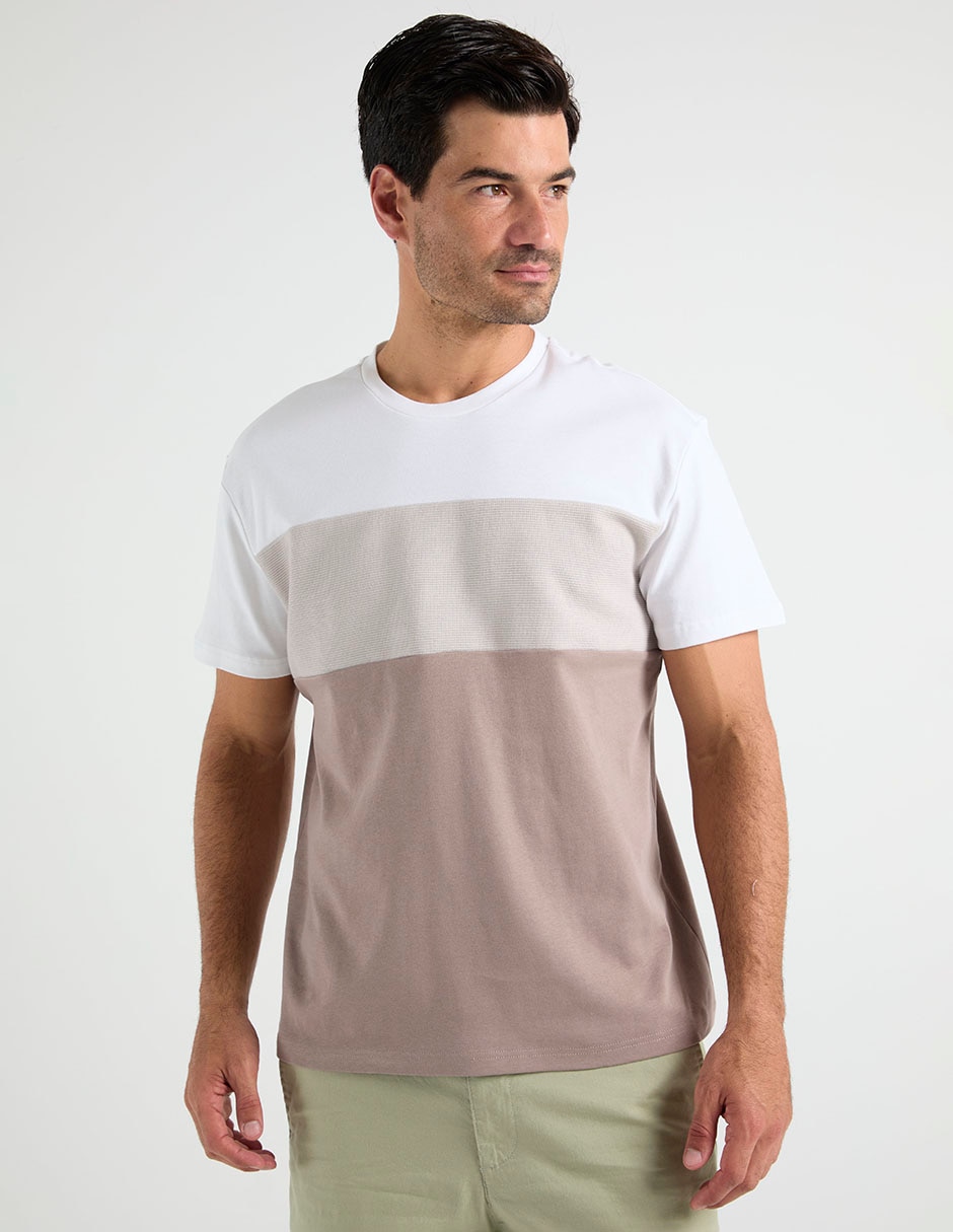 Playera cuello redondo para hombre 2