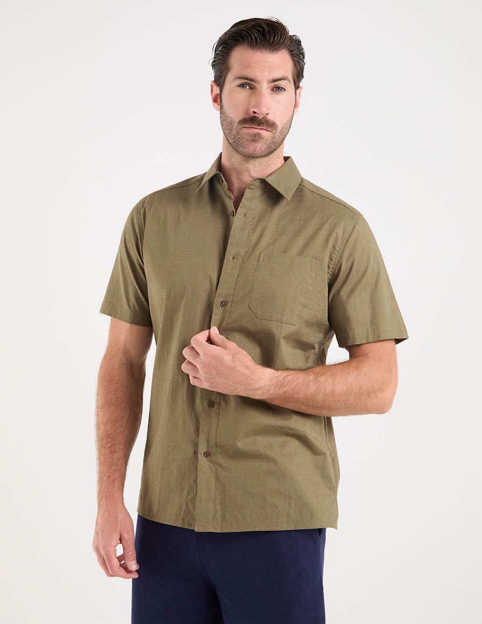 Camisa casual manga corta para hombre Camisa casual manga corta para hombre