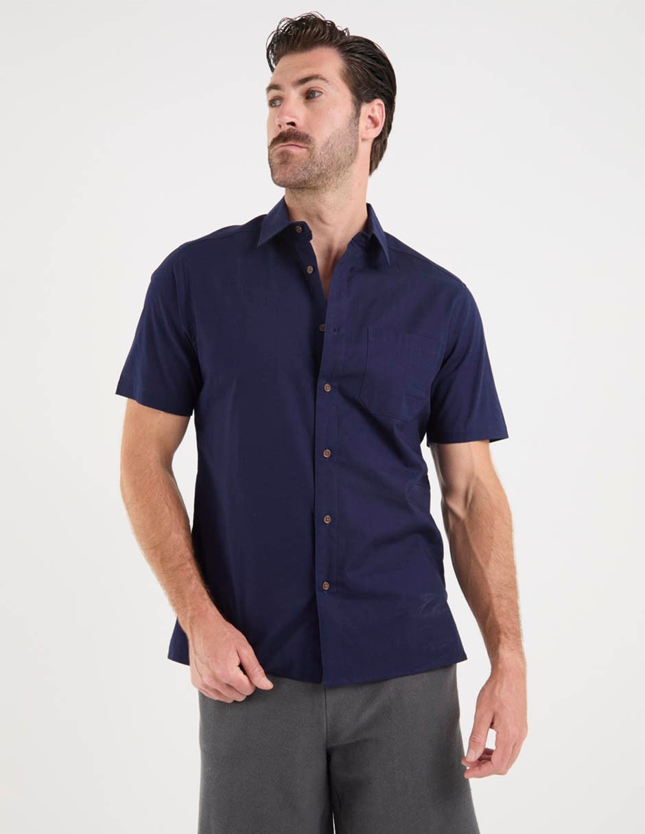 Camisa casual Weekend manga corta para hombre
