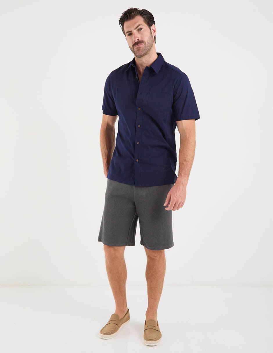 Camisa casual Weekend manga corta para hombre
