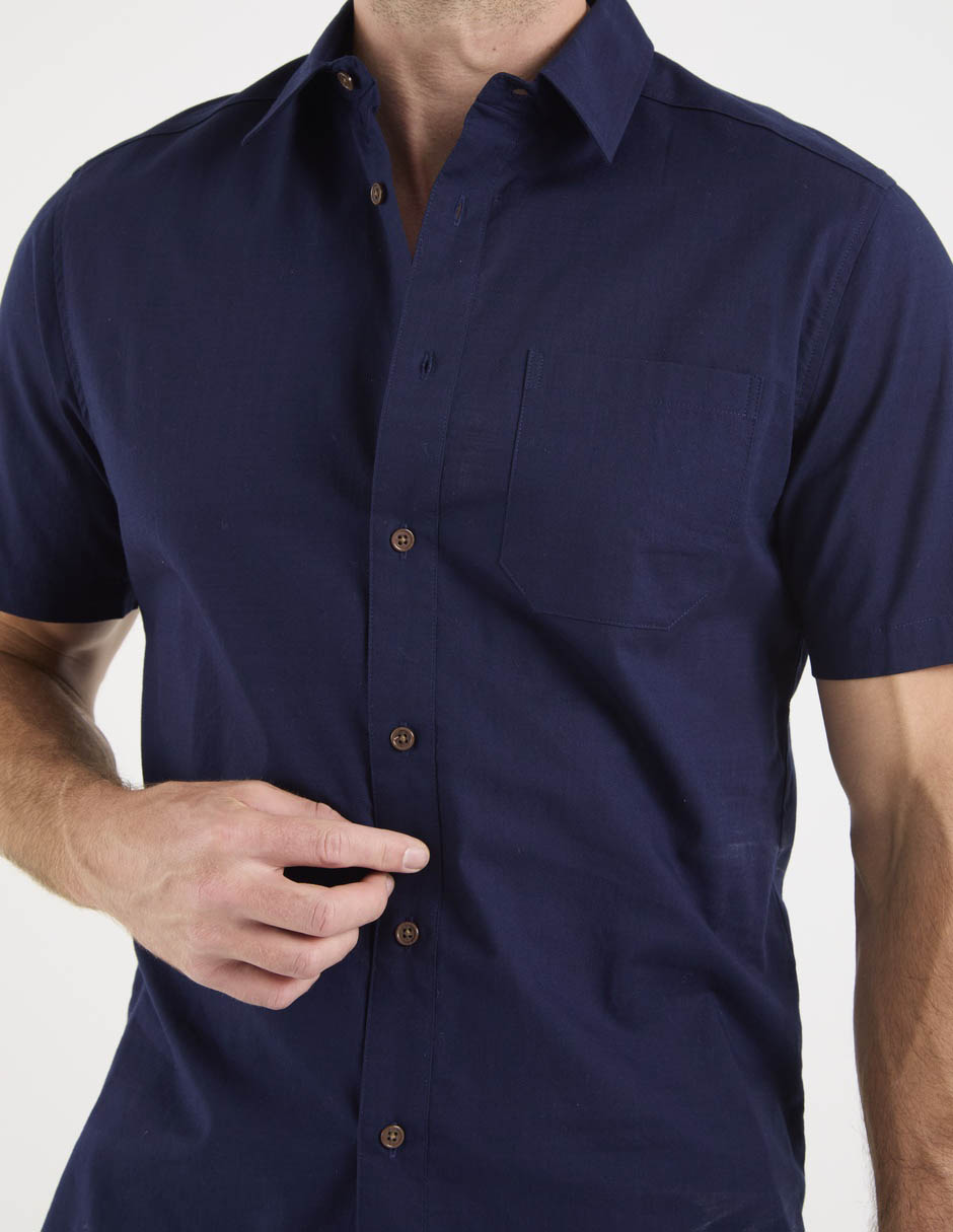 Camisa casual Weekend manga corta para hombre