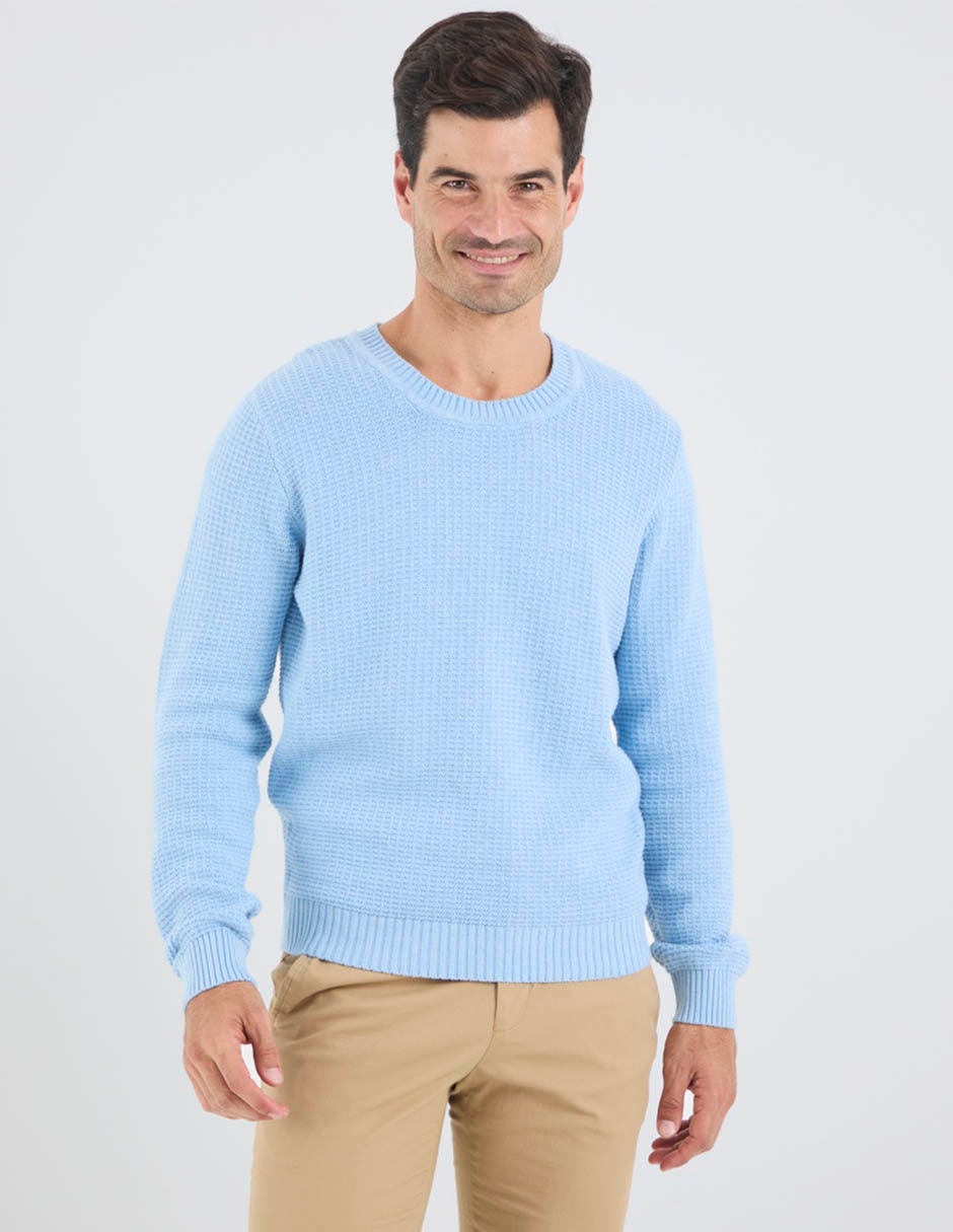 Suéter cuello redondo para hombre Suéter cuello redondo para hombre