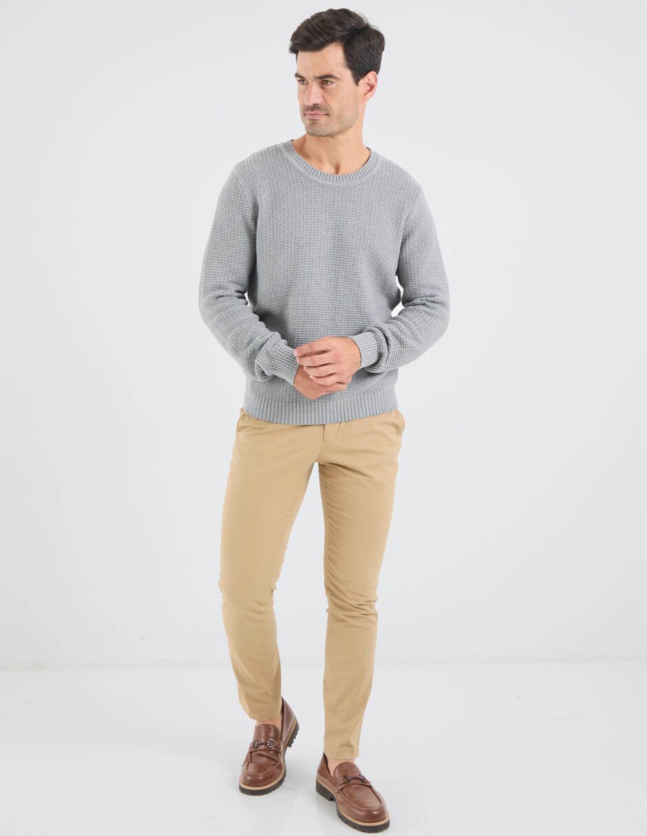 Suéter cuello redondo para hombre 3