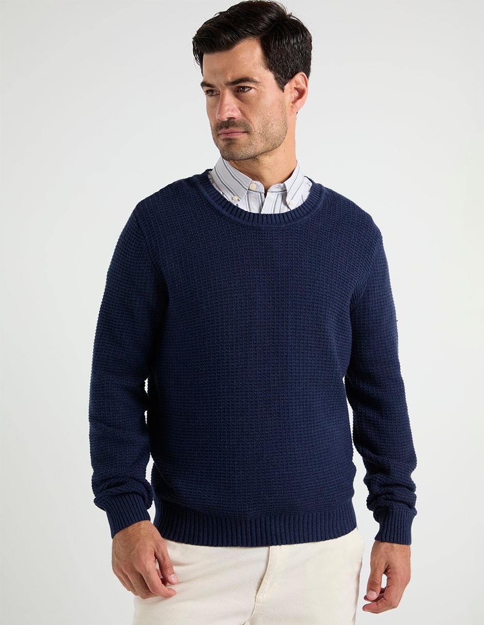 Suéter cuello redondo para hombre 5