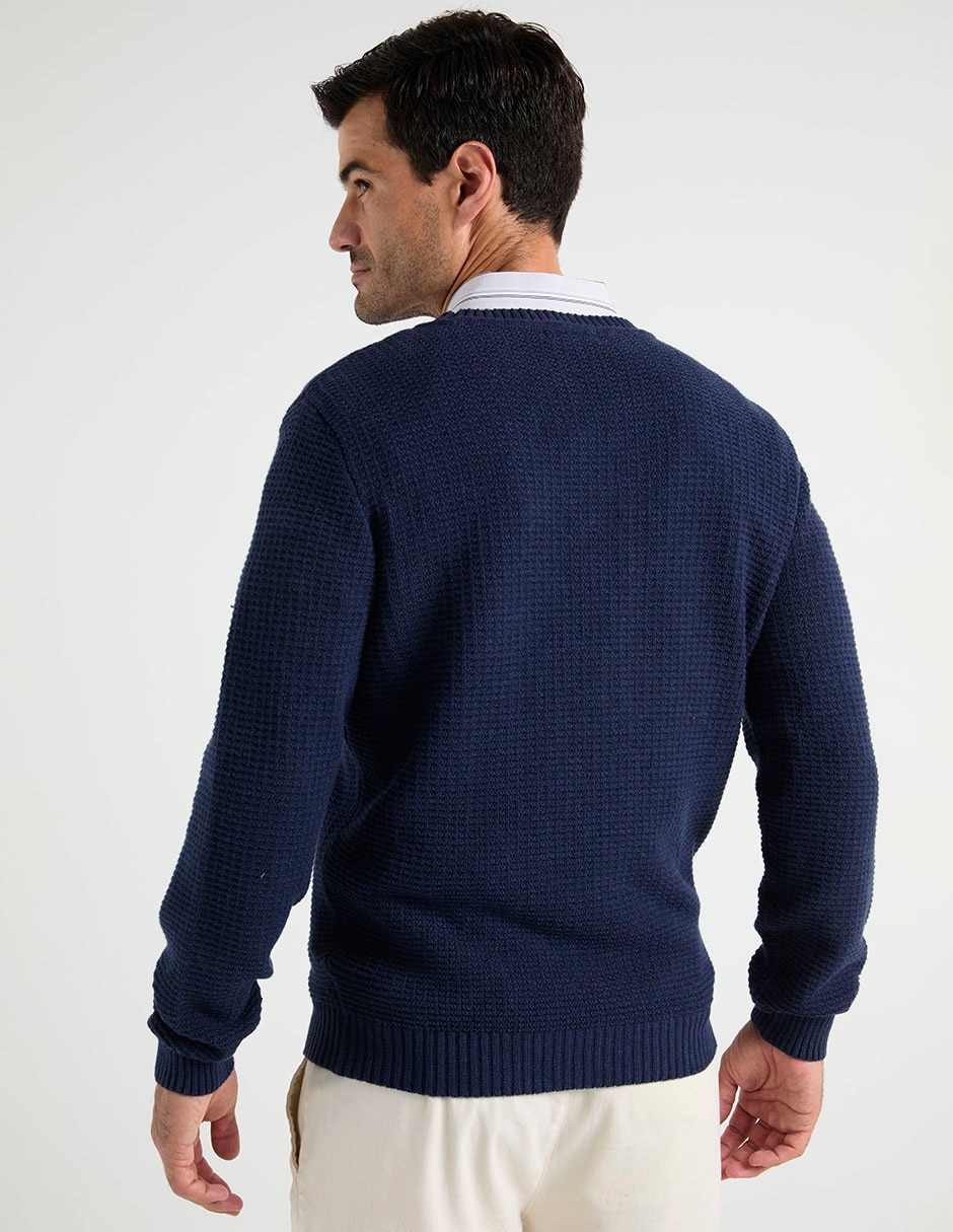 Suéter cuello redondo para hombre 6