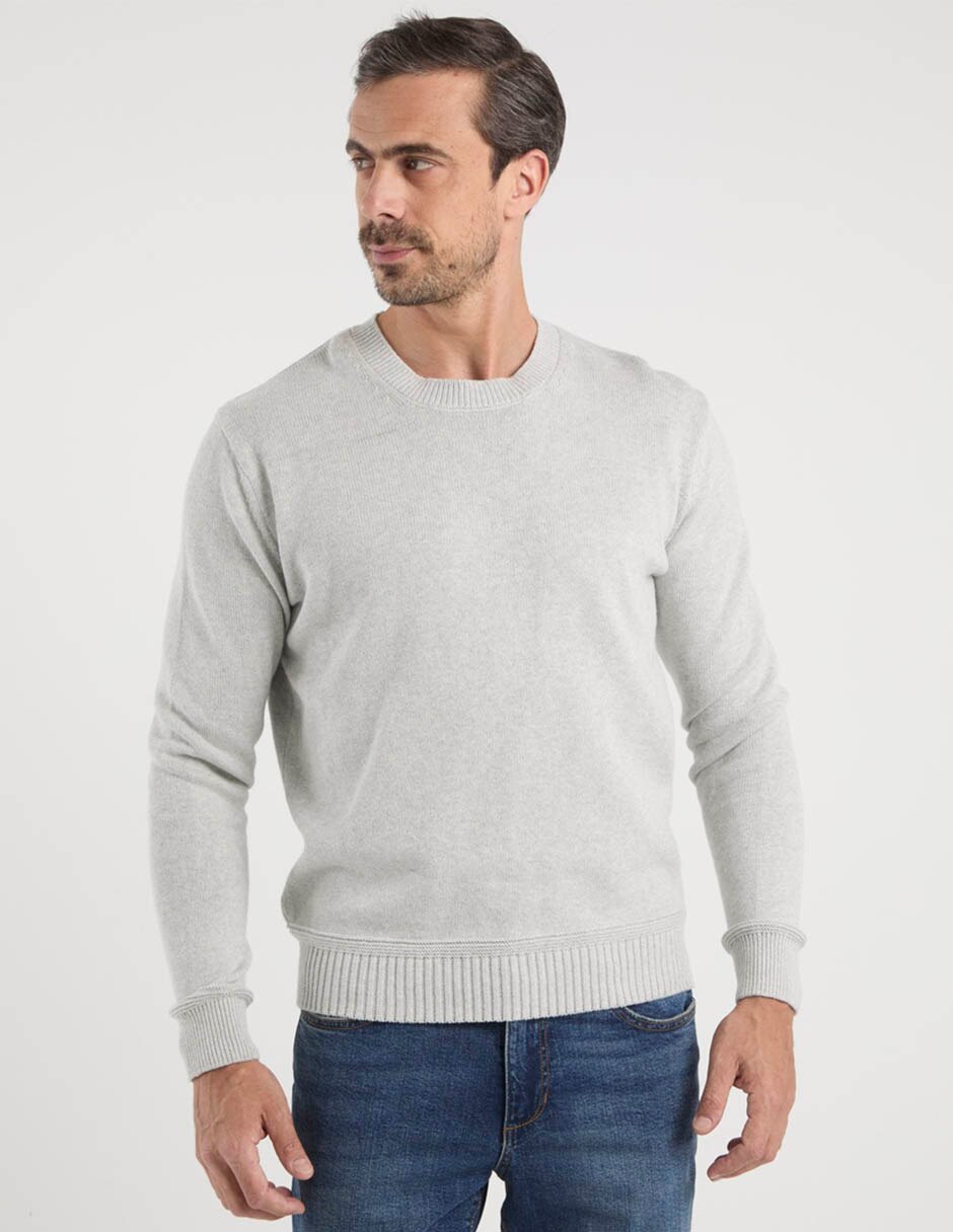 Suéter cuello redondo para hombre Suéter cuello redondo para hombre