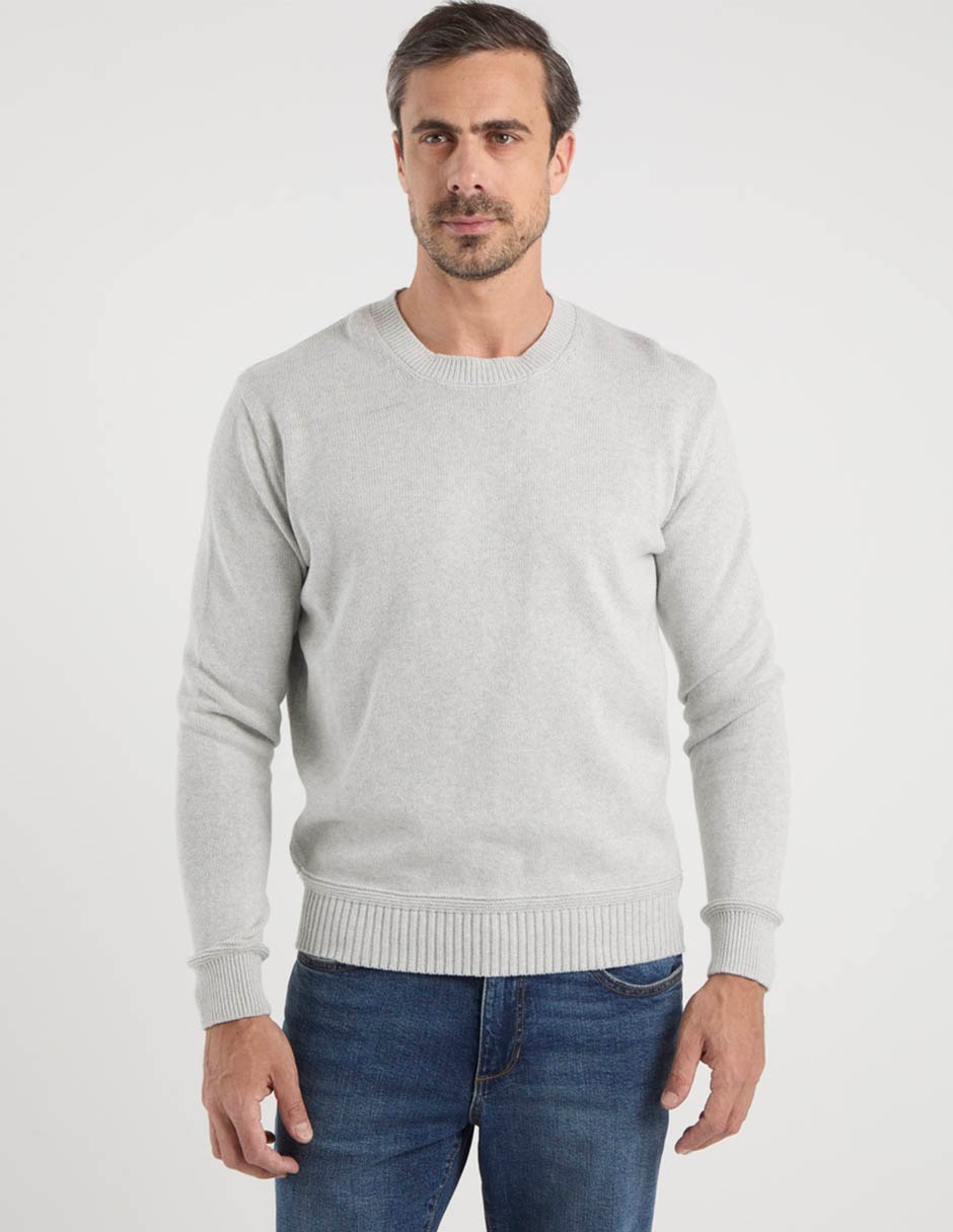 Suéter cuello redondo para hombre 2