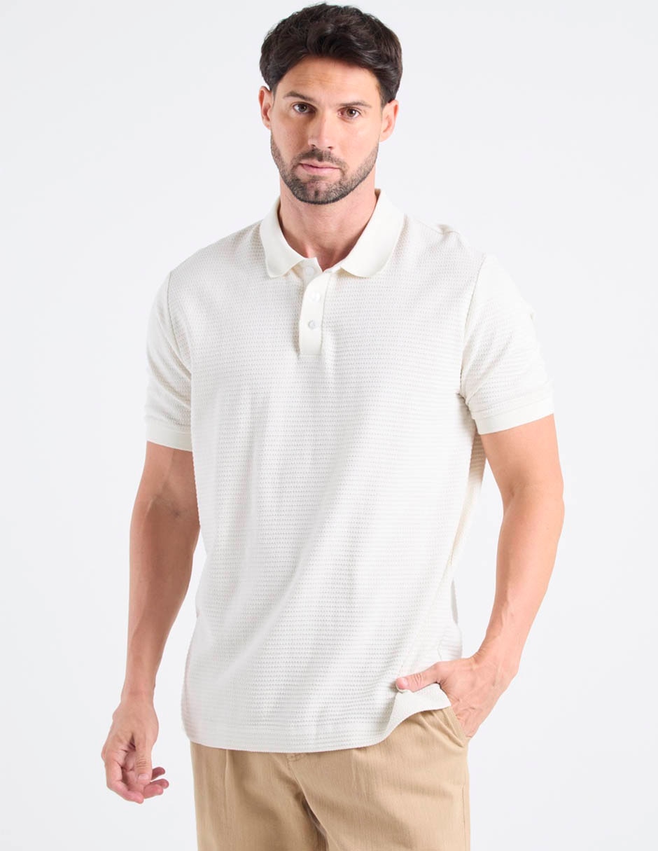 Playera tipo polo para hombre