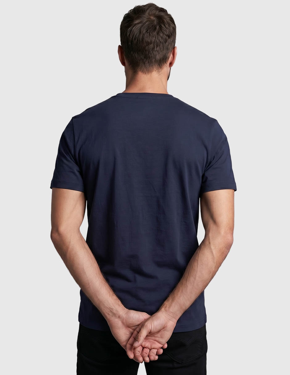 Playera cuello redondo para hombre 2