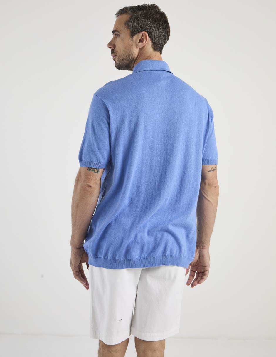 Playera cuello polo para hombre 11