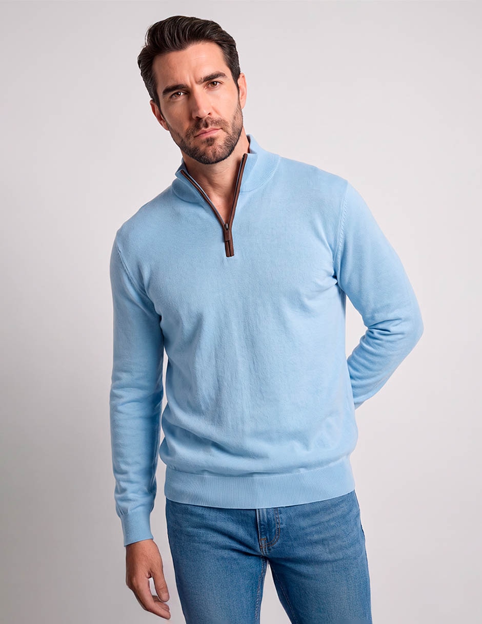 Suéter cuello alto para hombre