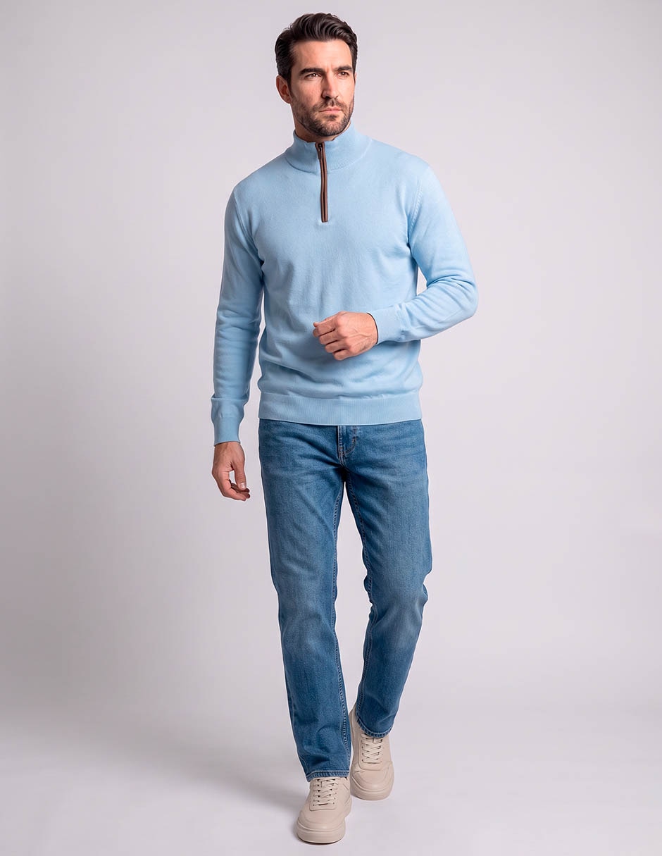 Suéter weekend cuello alto para hombre