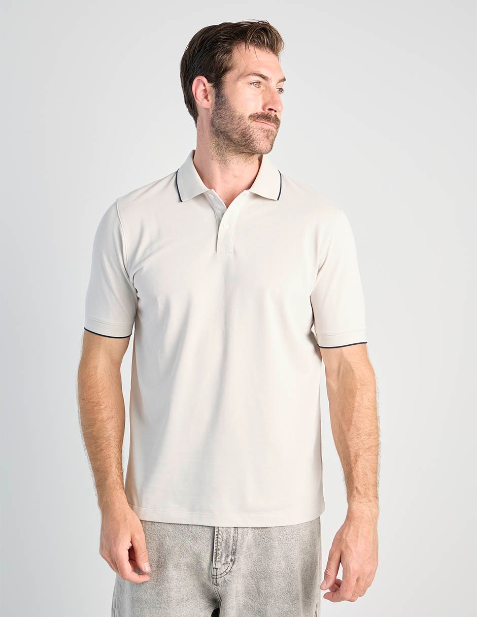 Playera tipo polo weekend para hombre