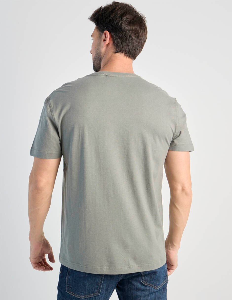 Playera cuello redondo para hombre 2