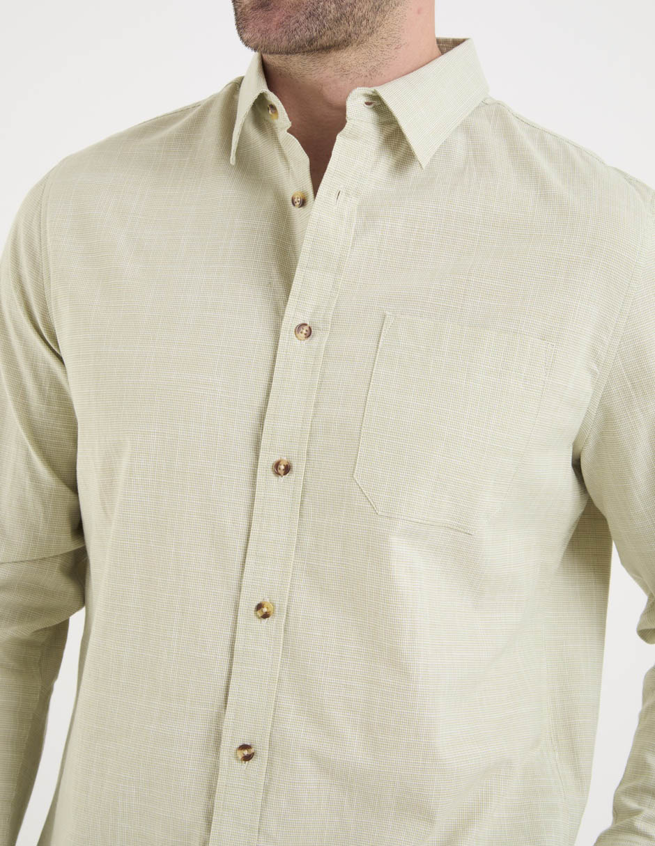 Camisa casual Weekend manga larga para hombre