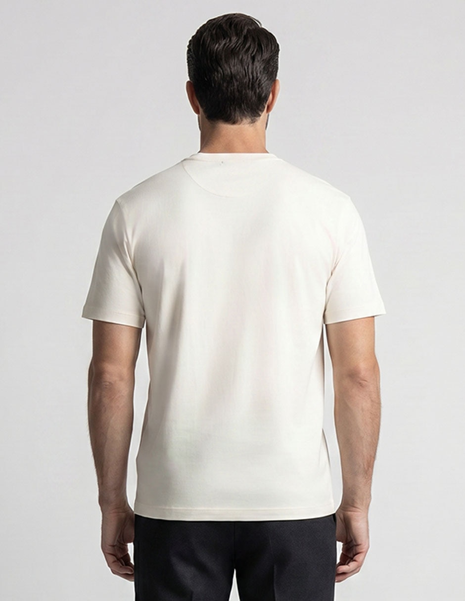 Playera cuello redondo para hombre 2