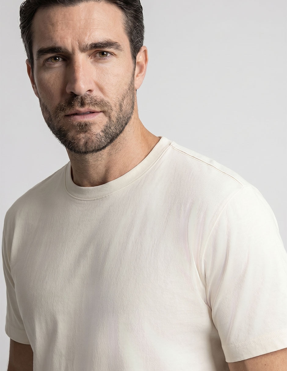 Playera cuello redondo para hombre 3