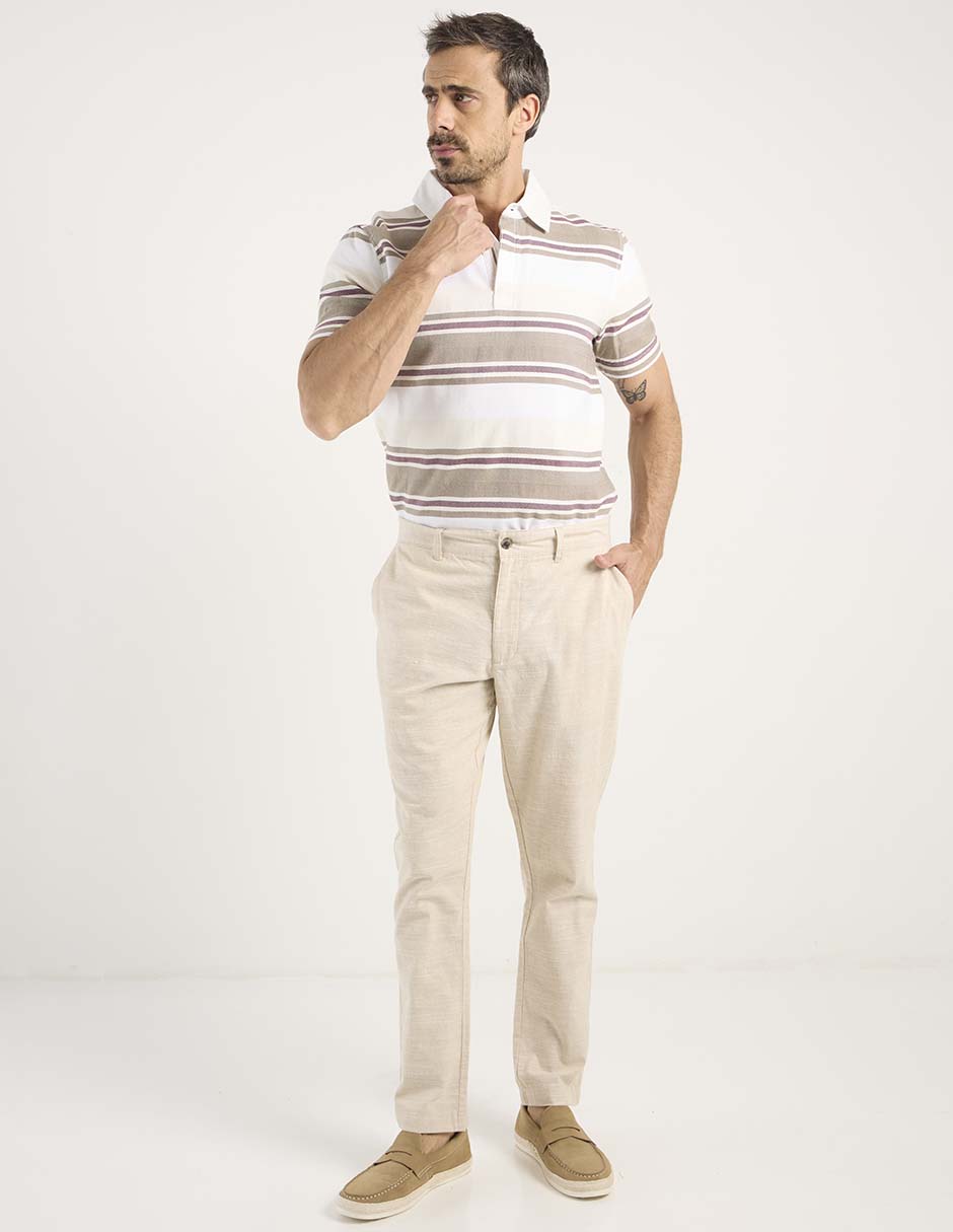 Playera tipo polo Weekend Premium para hombre