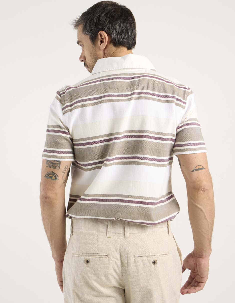 Playera tipo polo Weekend Premium para hombre