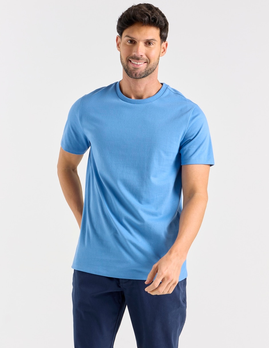 Playera cuello redondo para hombre 2