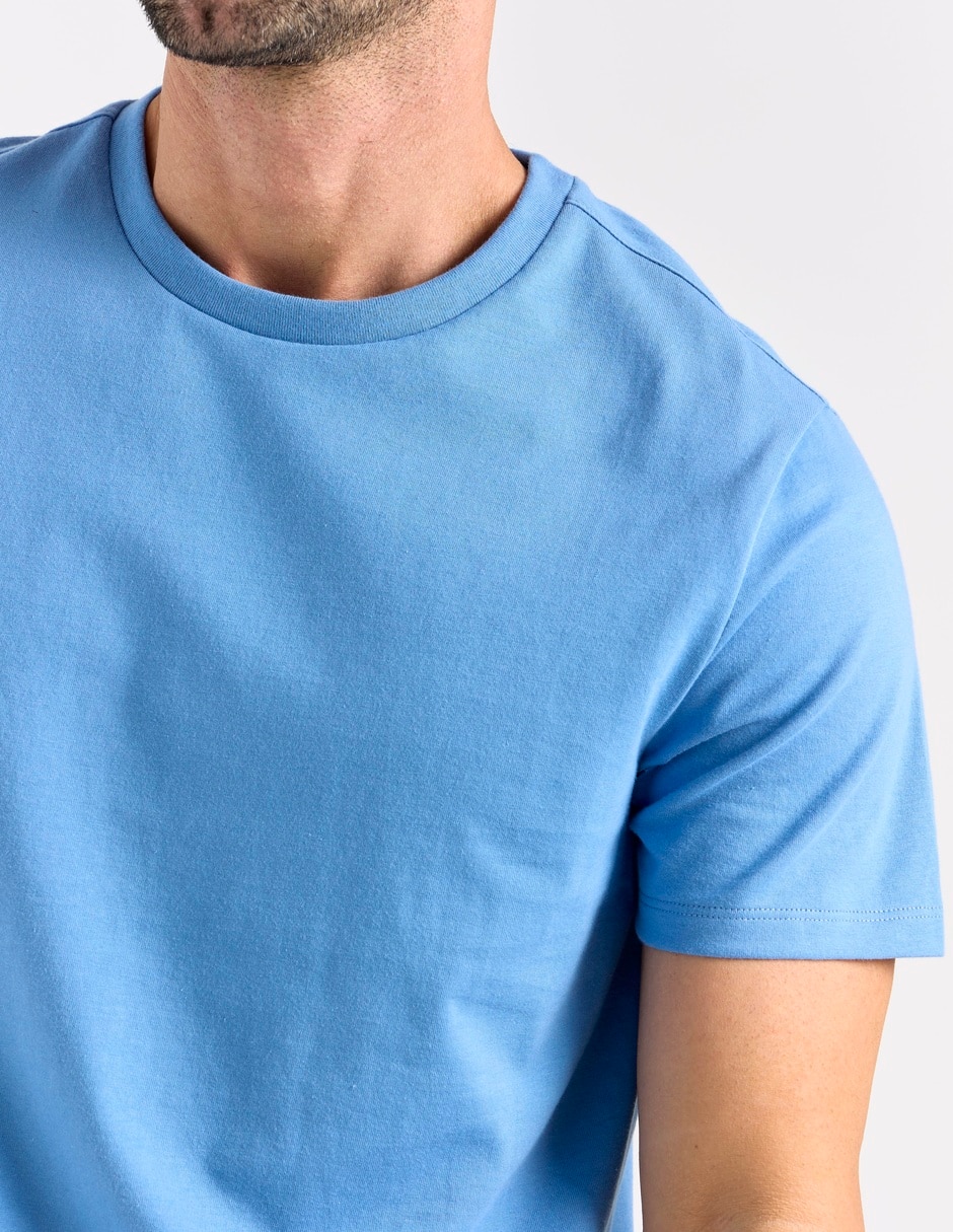 Playera cuello redondo para hombre 4