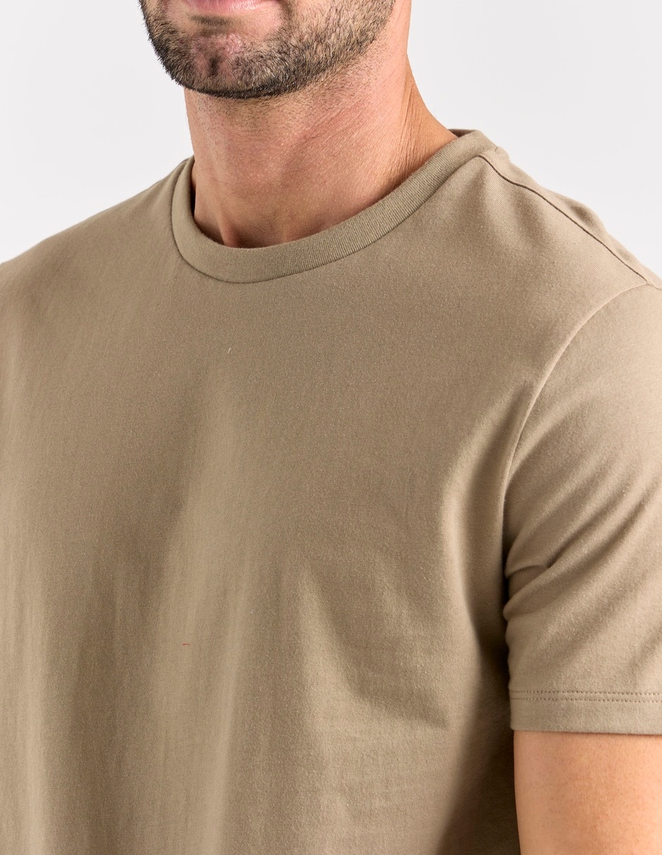 Playera weekend cuello redondo para hombre