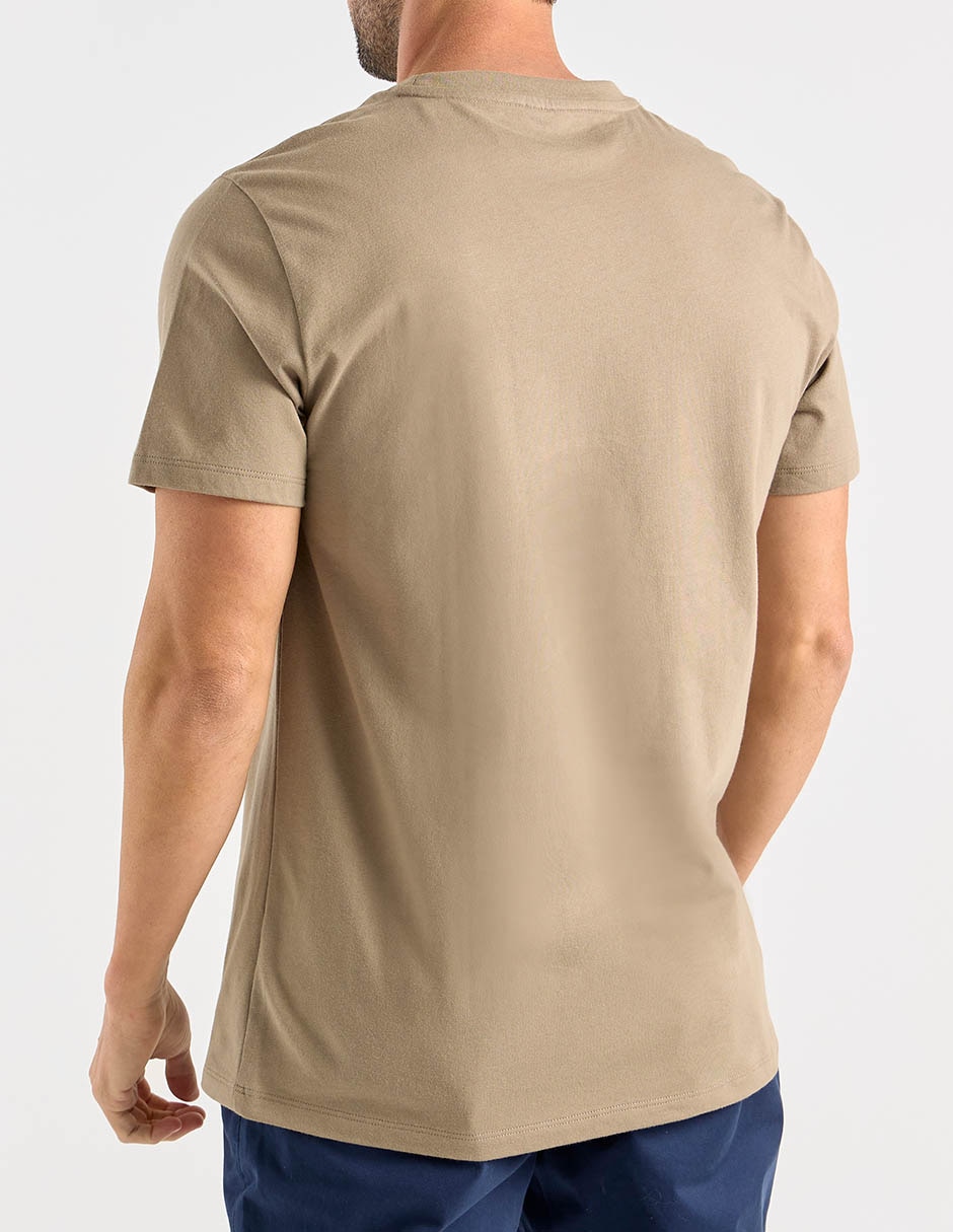Playera weekend cuello redondo para hombre