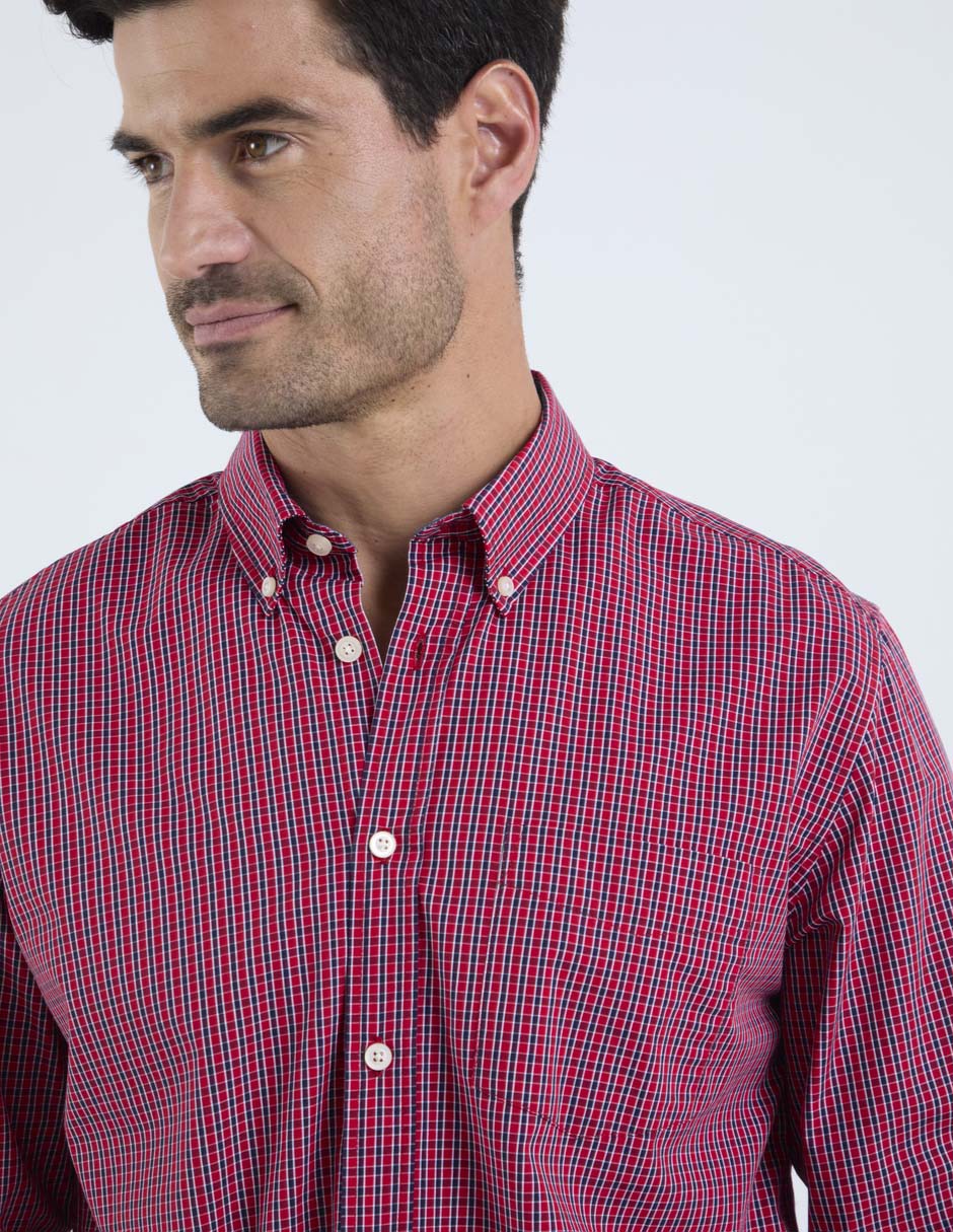 Camisa casual manga larga para hombre 3