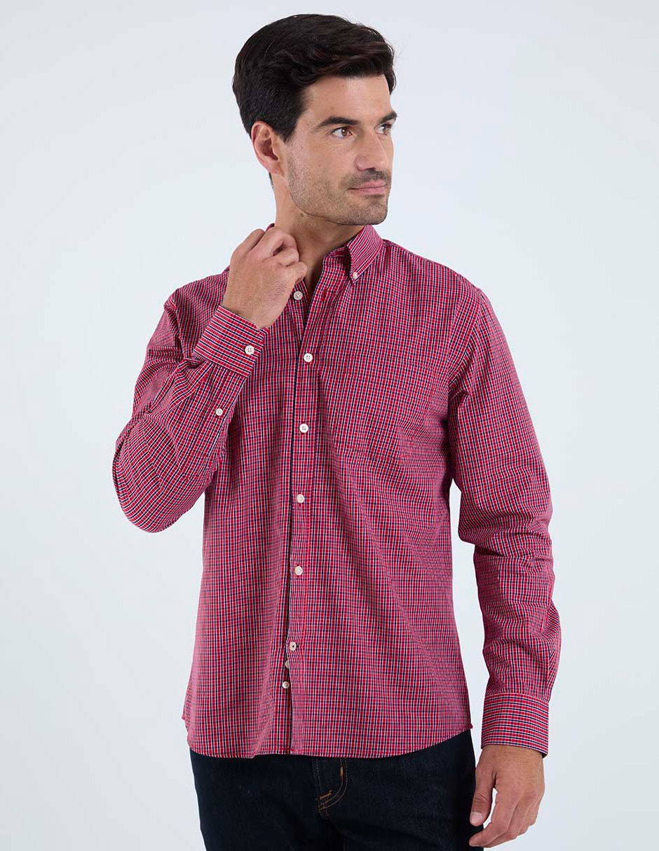 Camisa casual manga larga para hombre Camisa casual manga larga para hombre