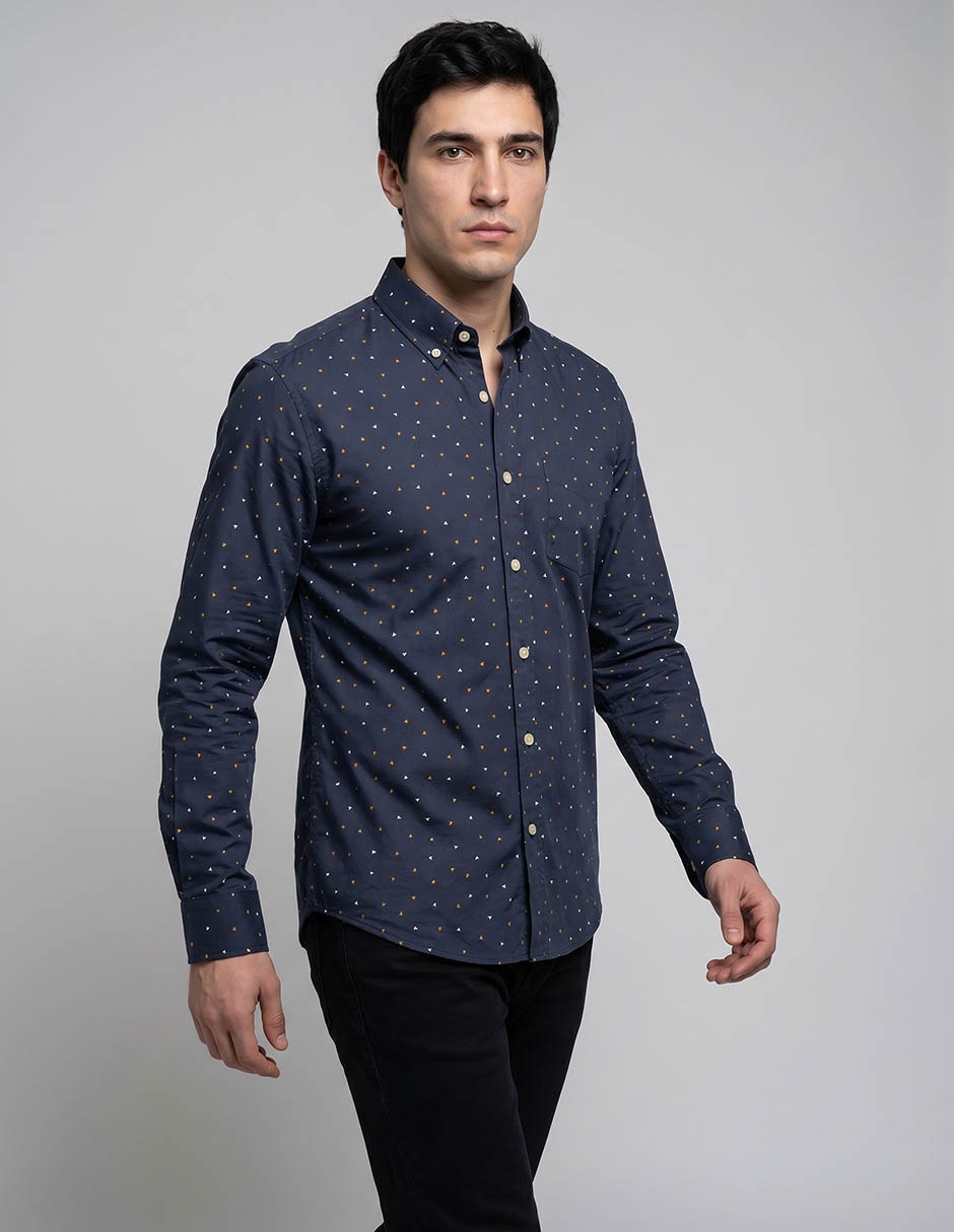 Camisa businees casual manga larga para hombre Camisa businees casual manga larga para hombre