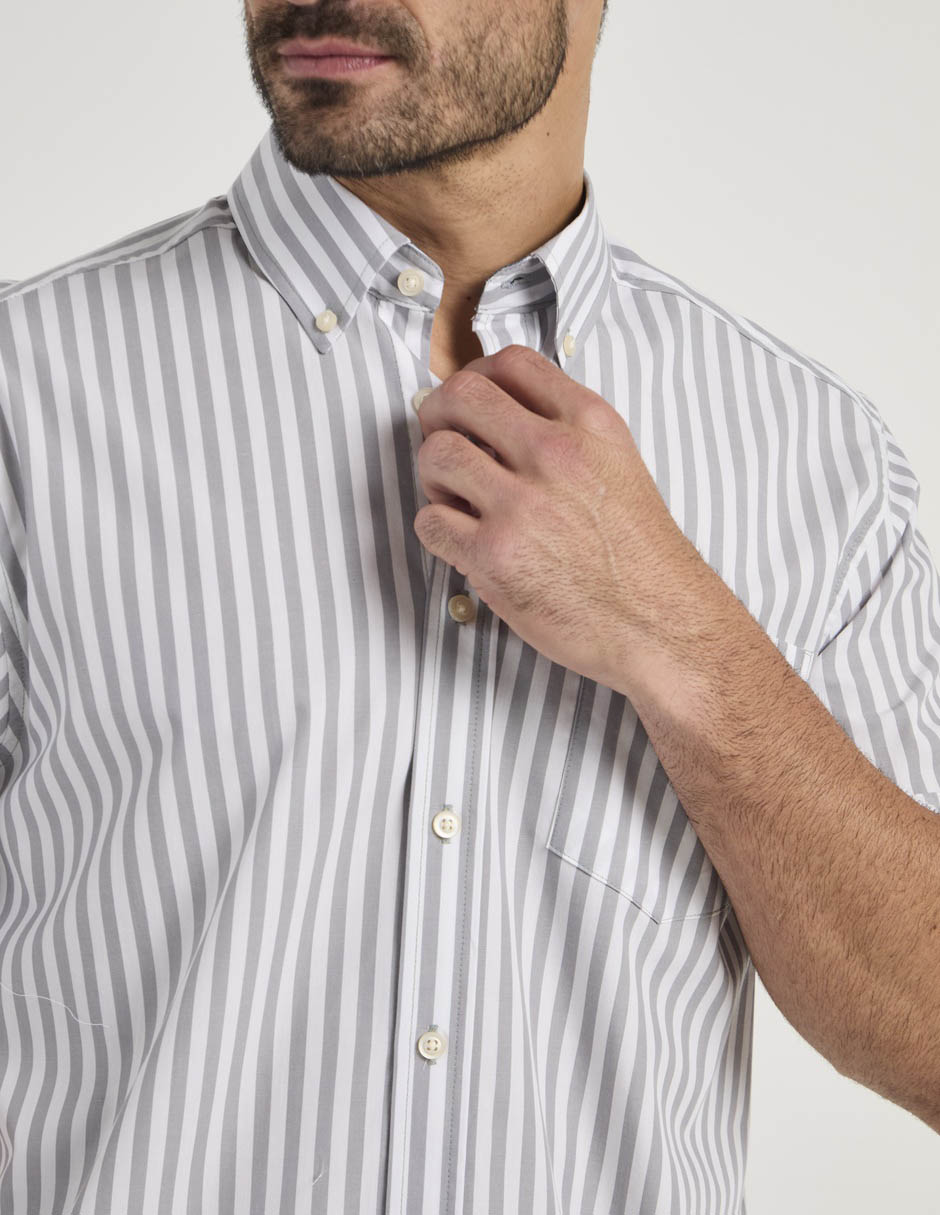 Camisa casual manga corta para hombre 3