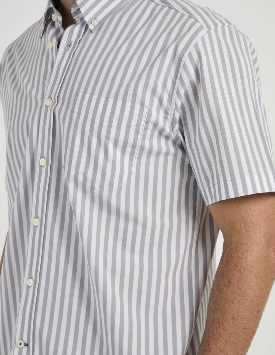 Camisa casual manga corta para hombre 2