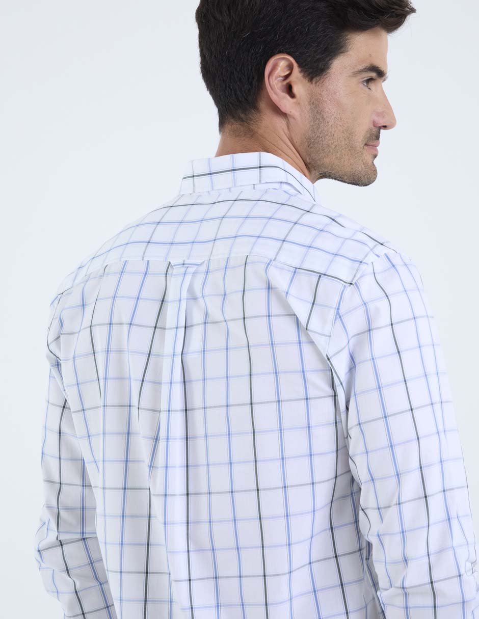 Camisa casual Weeknd de algodón manga larga para hombre 2