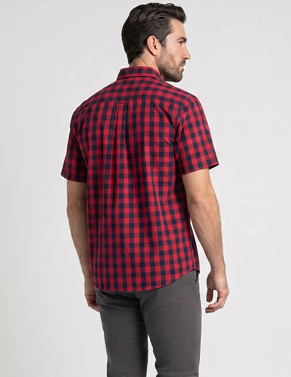 Camisa casual manga corta para hombre 3