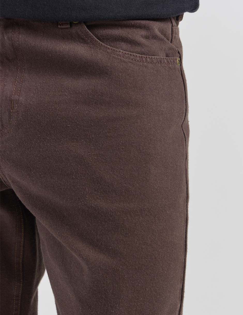 Jeans straight lavado obscuro para hombre 7