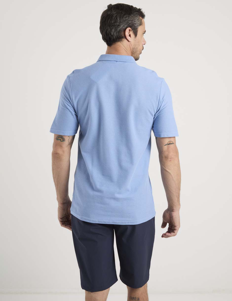 Playera tipo polo weekend para hombre