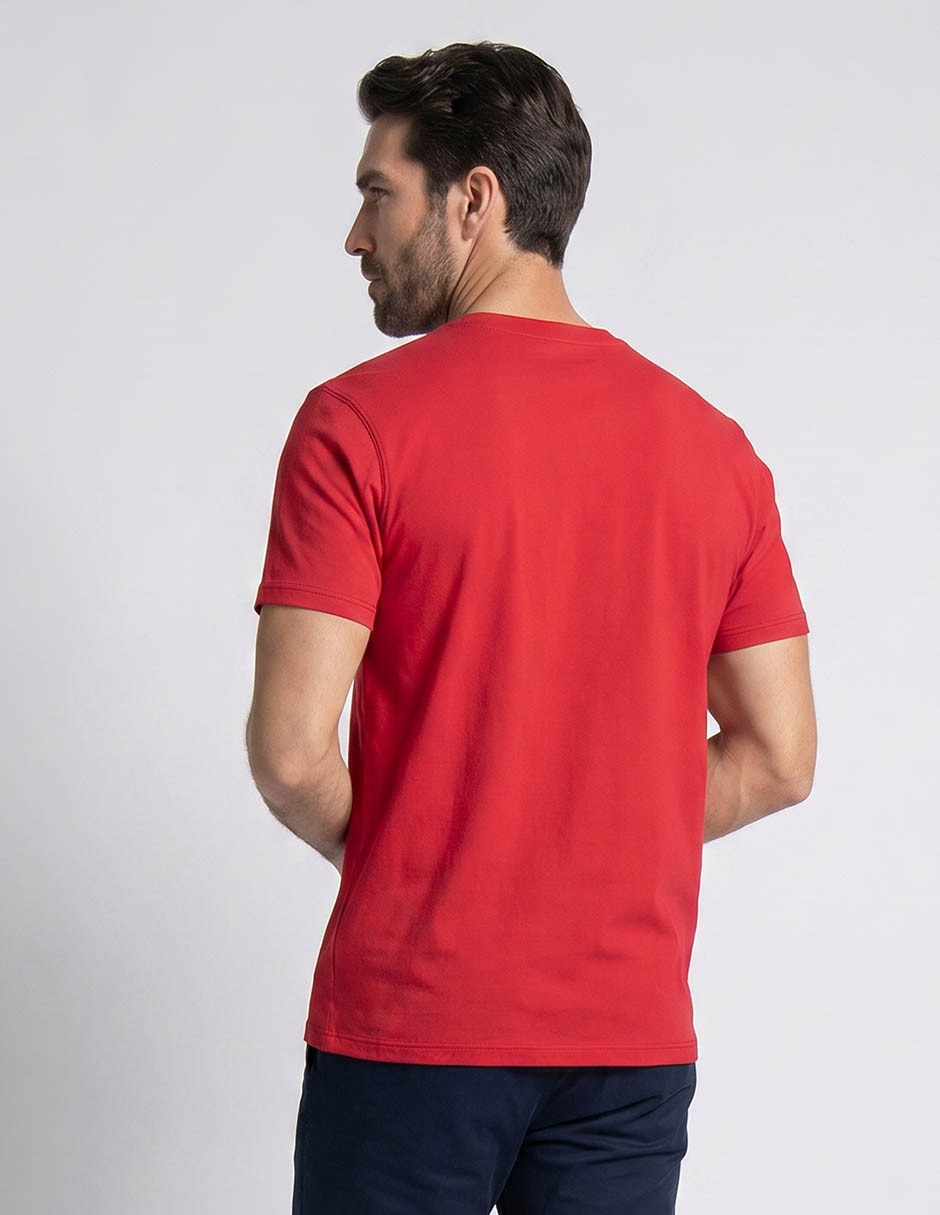 Playera cuello redondo para hombre 2
