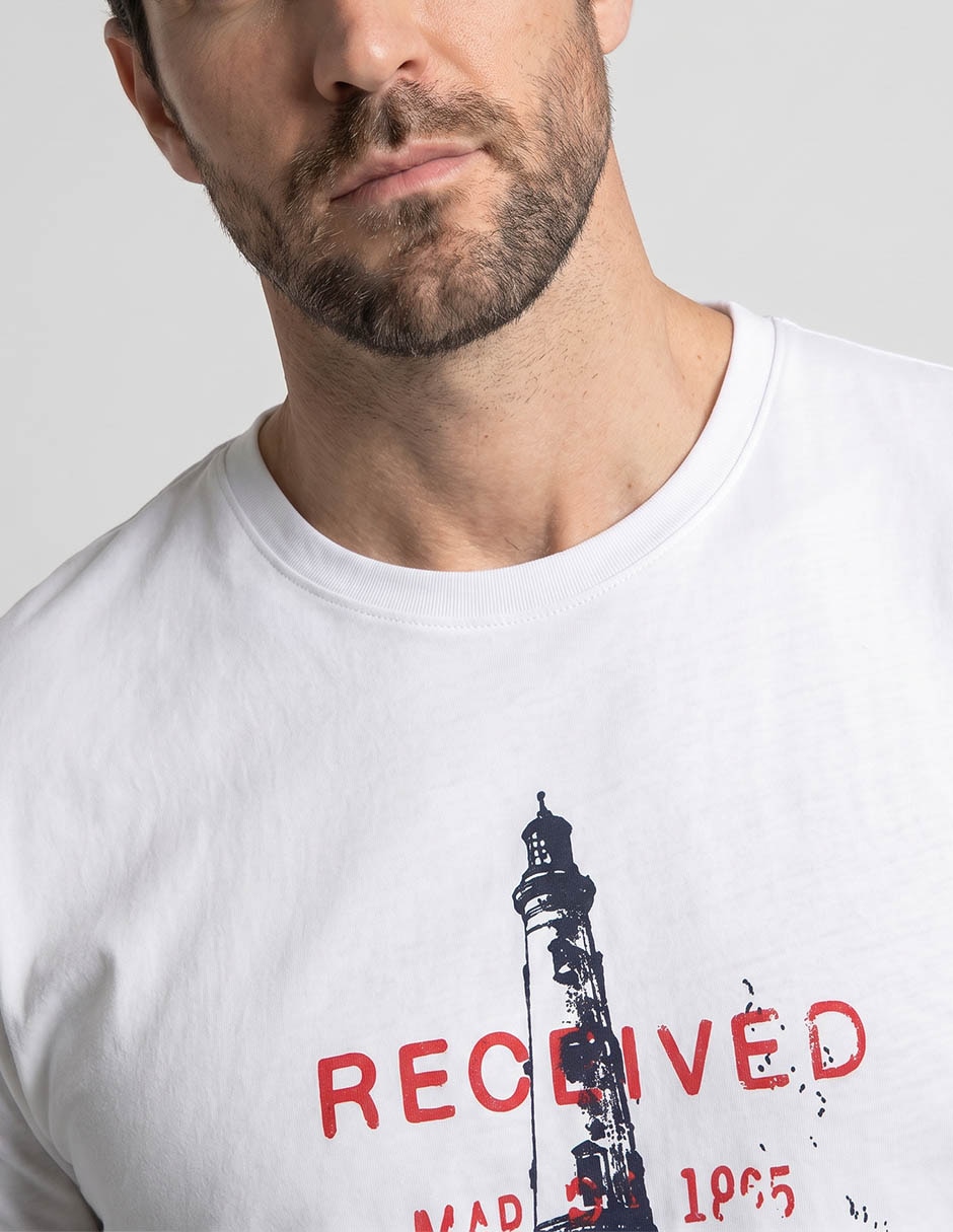 Playera cuello redondo para hombre 3