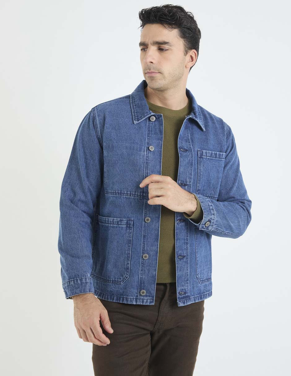 Camisa casual de algodón manga larga para hombre Camisa casual de algodón manga larga para hombre