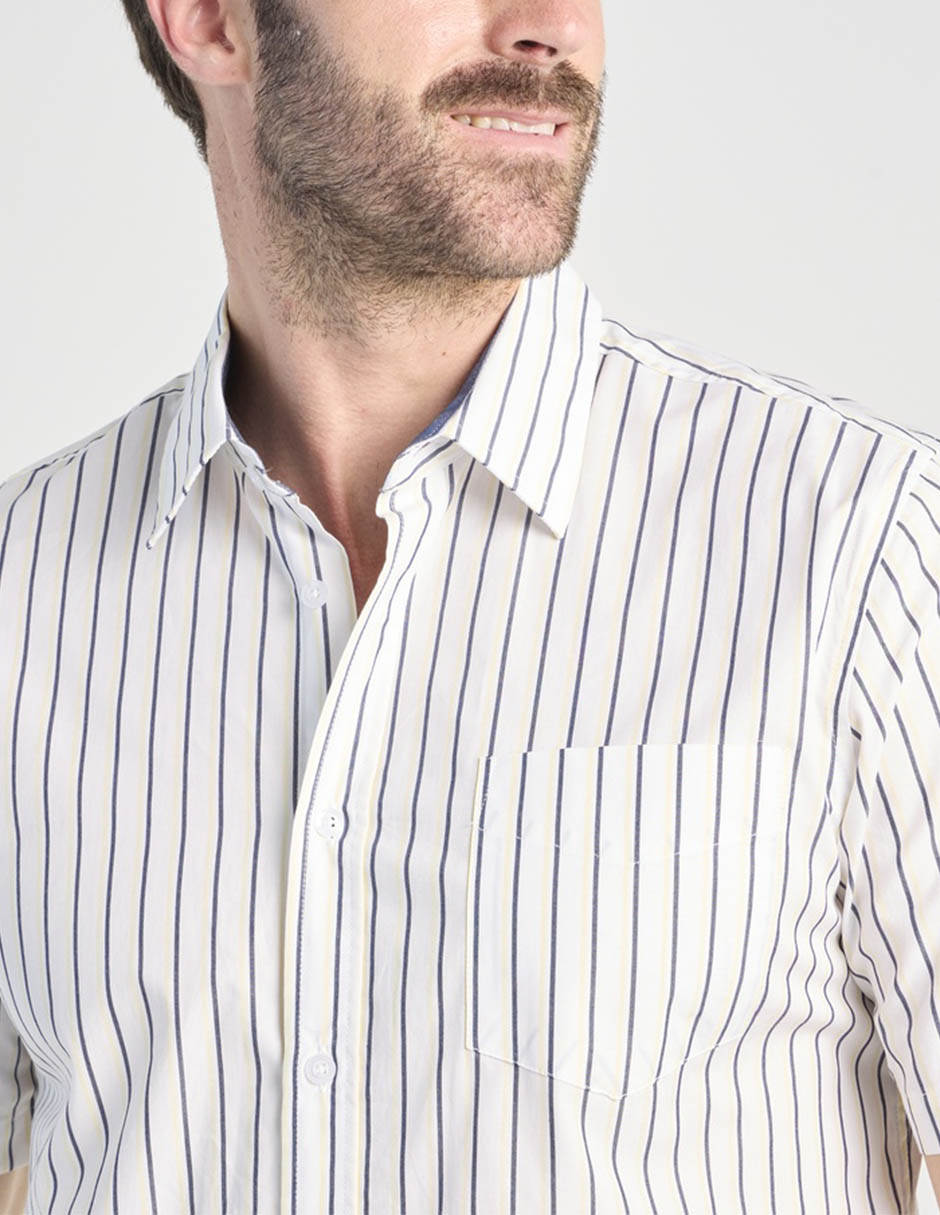 Camisa casual Weekend manga corta para hombre