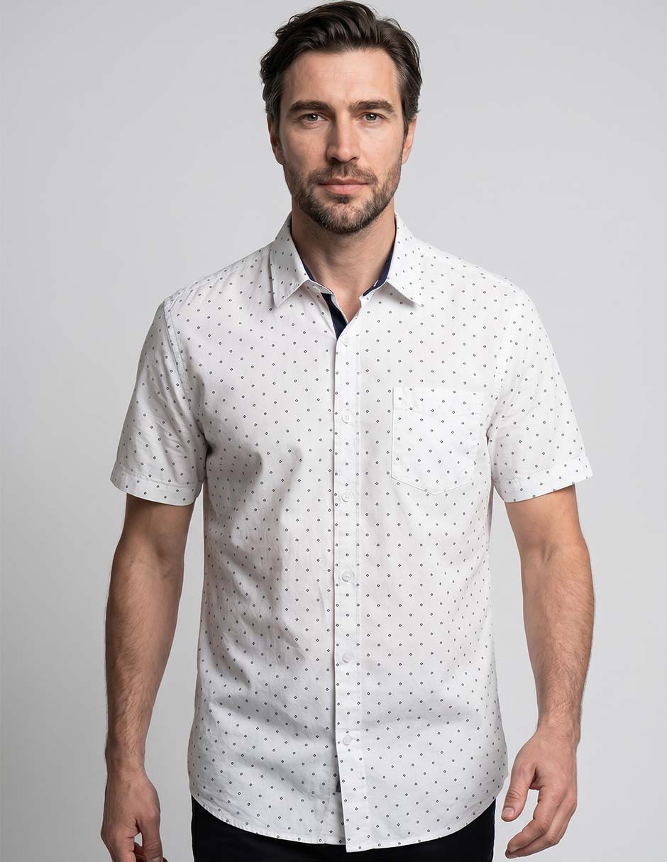 Camisa casual manga corta para hombre Camisa casual manga corta para hombre