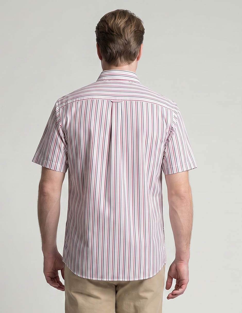 Camisa casual manga corta para hombre 2