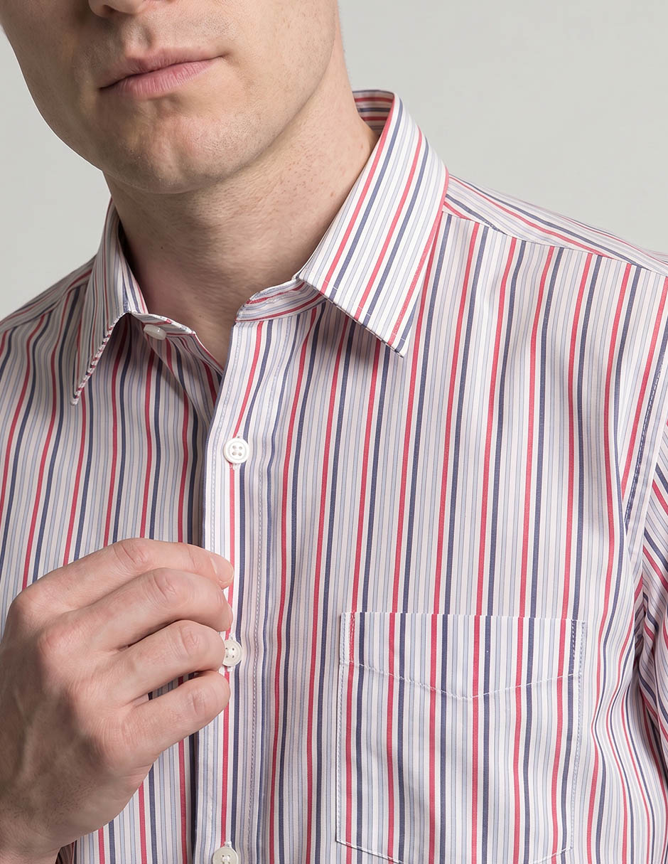 Camisa casual manga corta para hombre 3